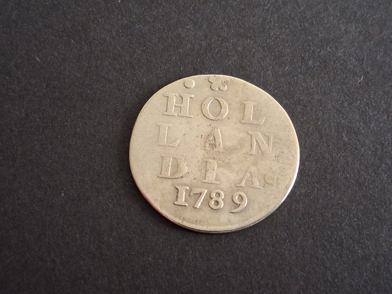 zilveren 2 stuiver 1789 hollandia, Verzenden, Vóór koninkrijk, Losse munt, Zilver