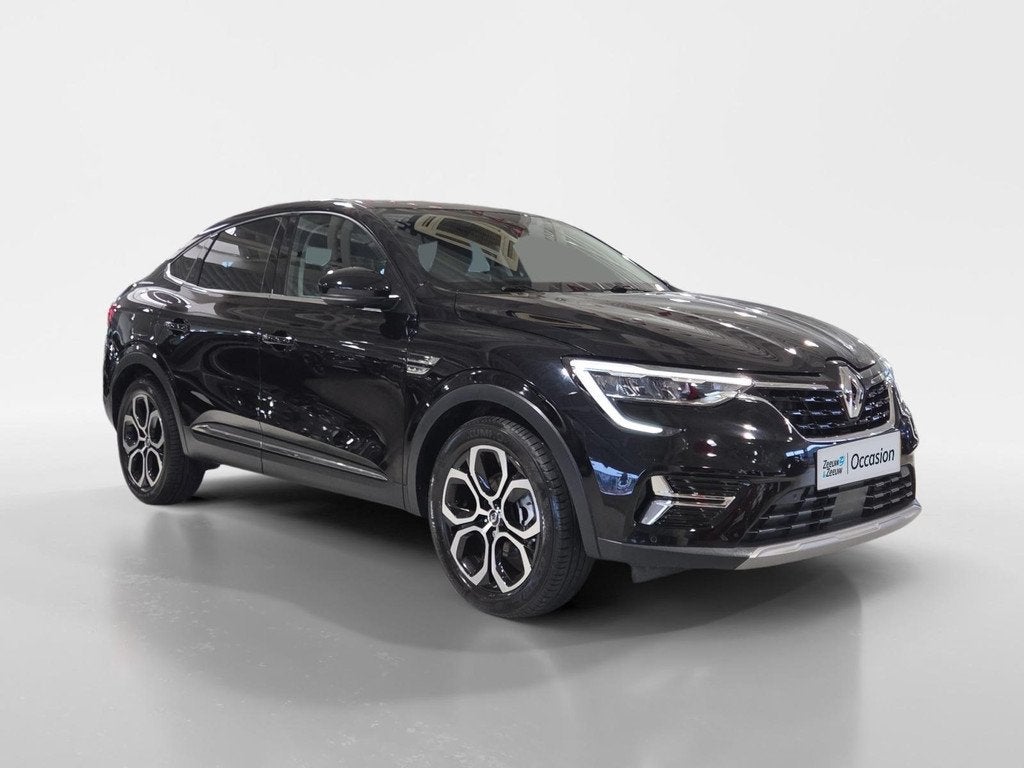 Renault Arkana 1.6 E-Tech Hybrid 145 Intens | Automaat | Dea, Auto's, Renault, Gebruikt, Euro 6, Leder en Stof, Zwart
