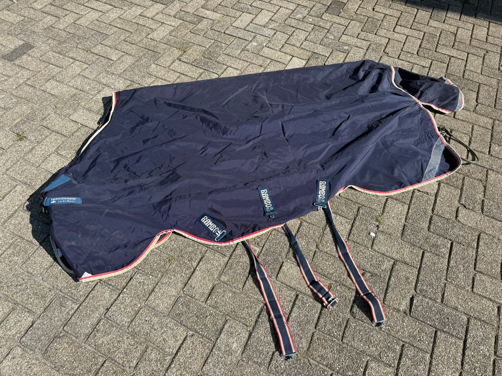 Horseware rambo deken 200 grams maat 7,0 200 grams, Gebruikt, 200 g, Ophalen of Verzenden, Rambo