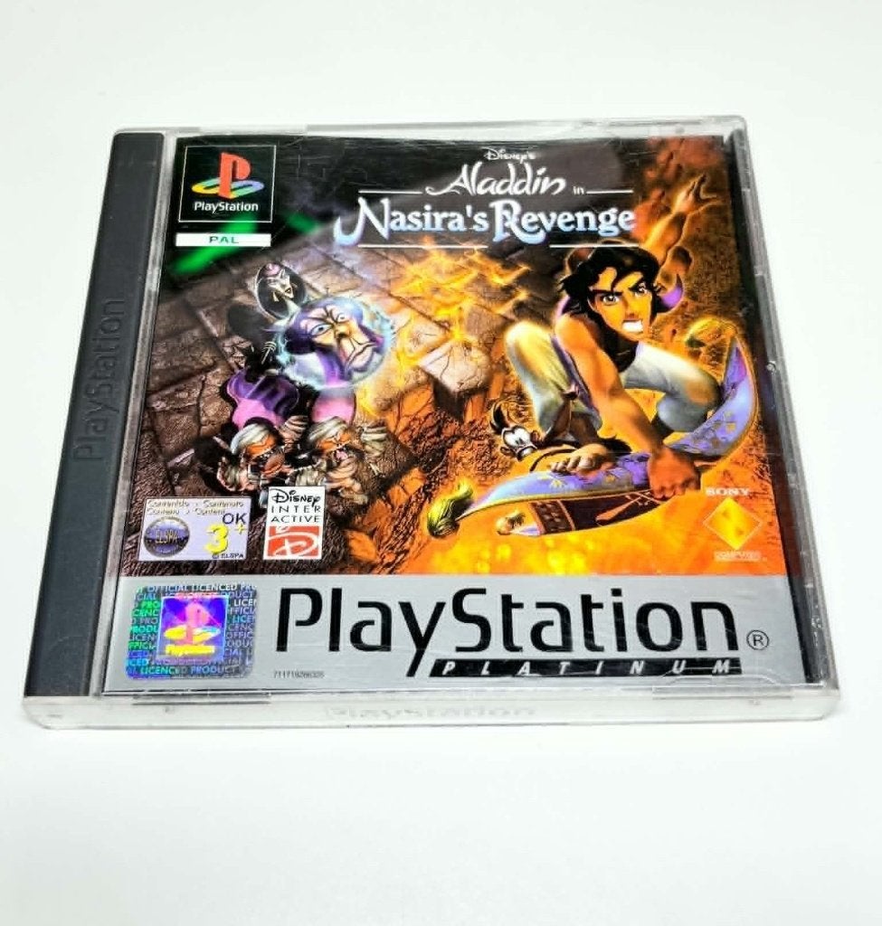Aladdin Disneys Playstation1 Ps1, Spelcomputers en Games, Games | Sony PlayStation 1, Avontuur en Actie, Gebruikt, 1 speler, Ophalen of Verzenden