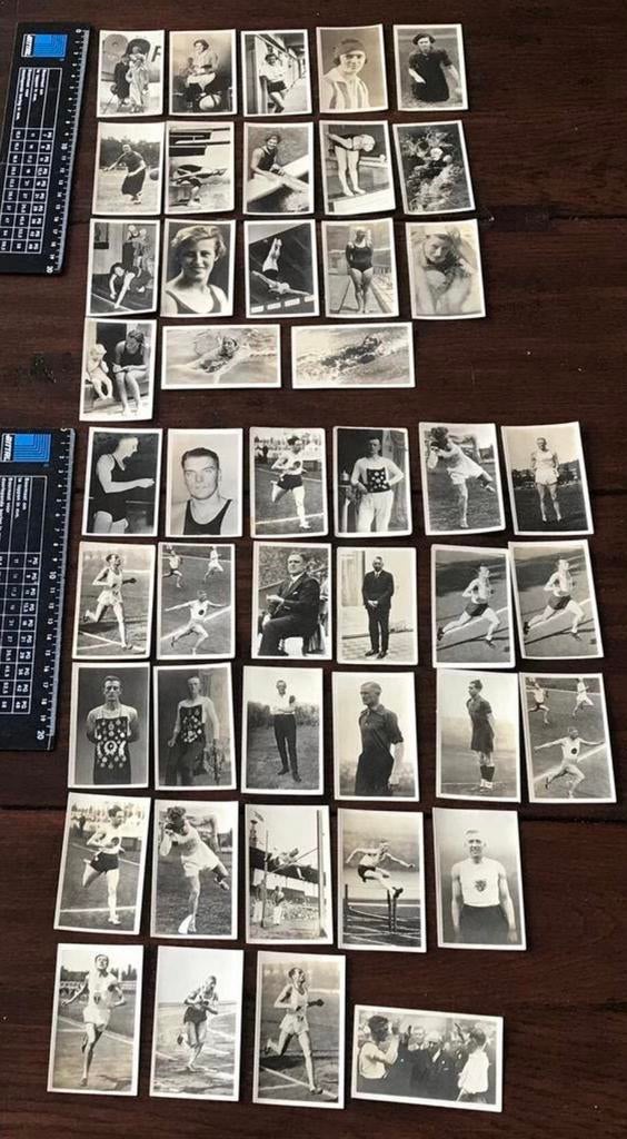 45 Oude Sportplaatjes van Hun Grootste Sportdag, Ophalen of Verzenden, Zo goed als nieuw, Buitenlandse clubs, Poster, Plaatje of Sticker
