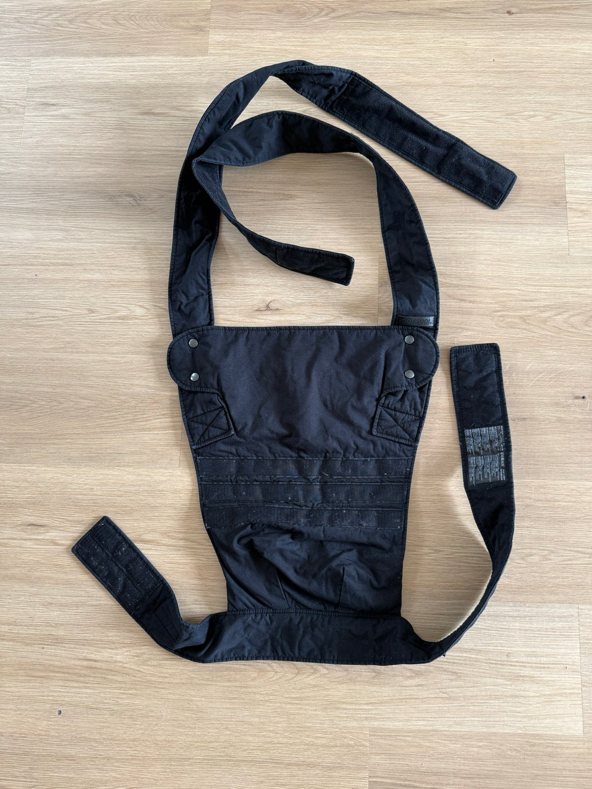 Marsupi Classic Draagzak Zwart, Kinderen en Baby's, Babydragers en Draagdoeken, Overige merken, Ophalen of Verzenden, Zo goed als nieuw
