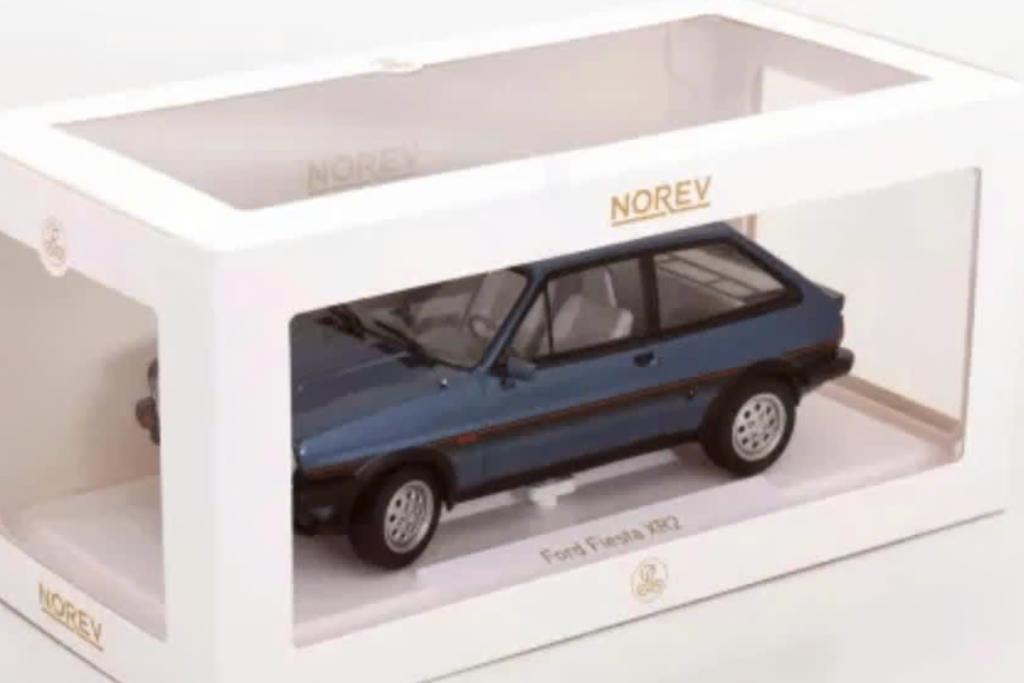 Ford Fiesta XR2 1981 Blauw schaall 1/18 NOREV ref: 182744, Verzenden, Nieuw, Auto, Norev