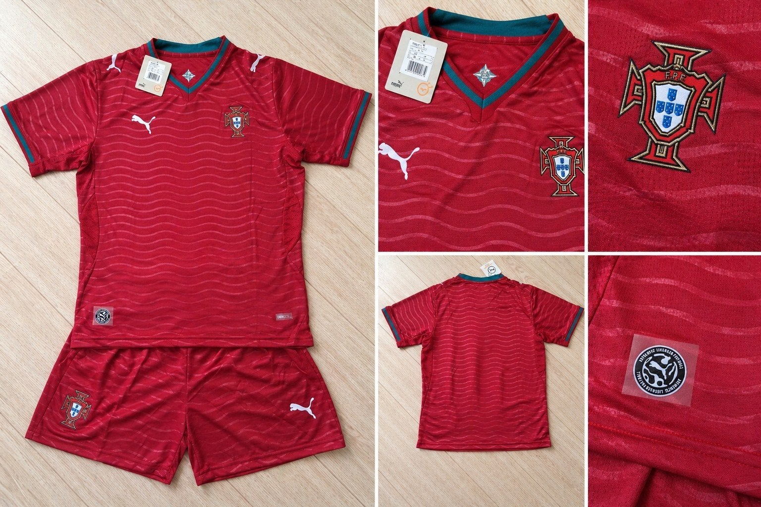 Portugal thuistenue WK2026 - Kindermaat 140, Maat XS of kleiner, Ophalen of Verzenden, Nieuw, Set