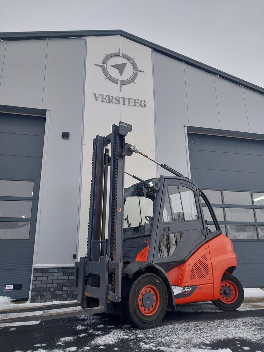Linde H50D met cabine en Kachel!, Linde, Diesel, Heftruck, Linde Mate