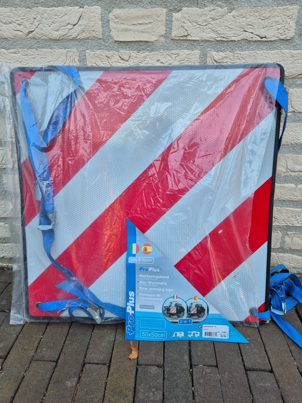 ProPlus Markeringsbord 50x50cm, Ophalen of Verzenden, Zo goed als nieuw