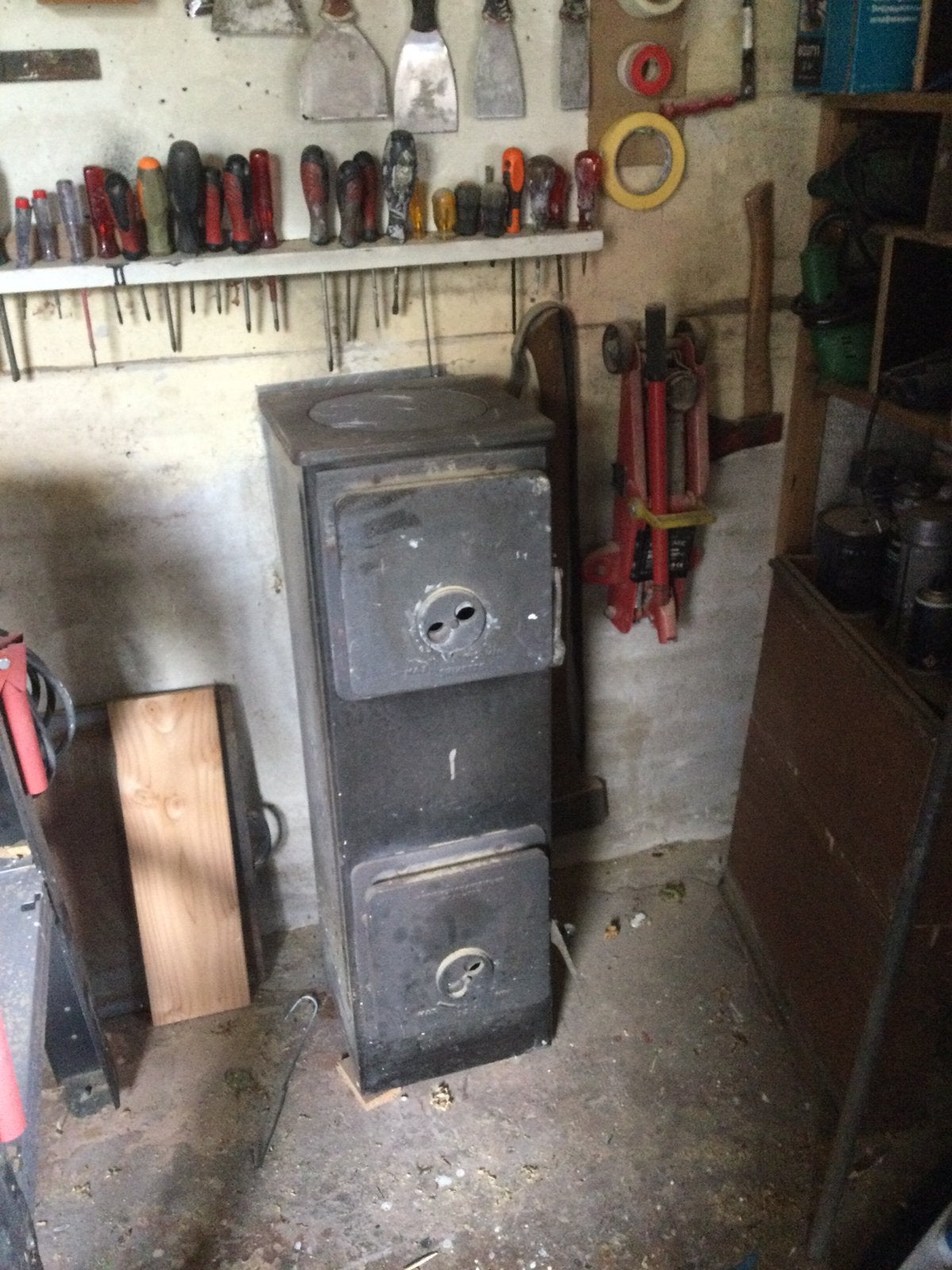 Houtkachel, Ophalen, Gebruikt, Hout