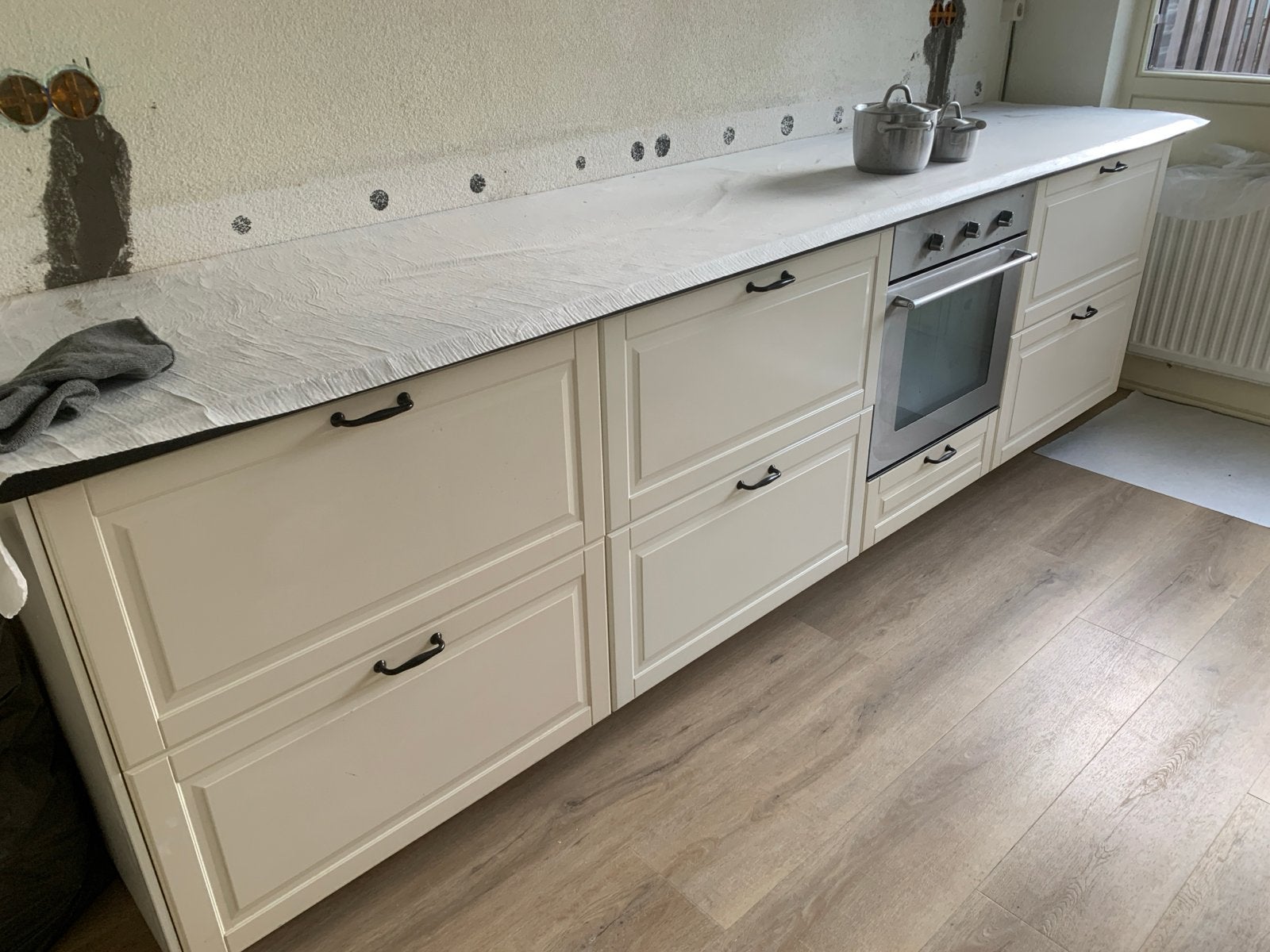 Gratis Ikea keukenfrontjes (lade en deur), Ophalen, Gebruikt, Wit, 50 tot 100 cm