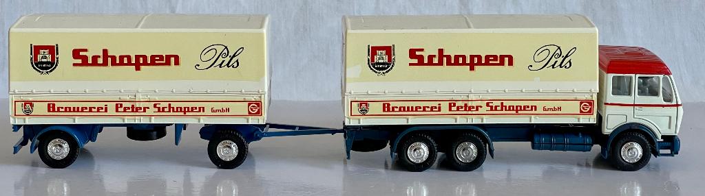 Albedo: Mercedes-Benz SK "Schapen Pils" ombouw van Katjas, Ophalen of Verzenden, Zo goed als nieuw, Bus of Vrachtwagen, Overige merken