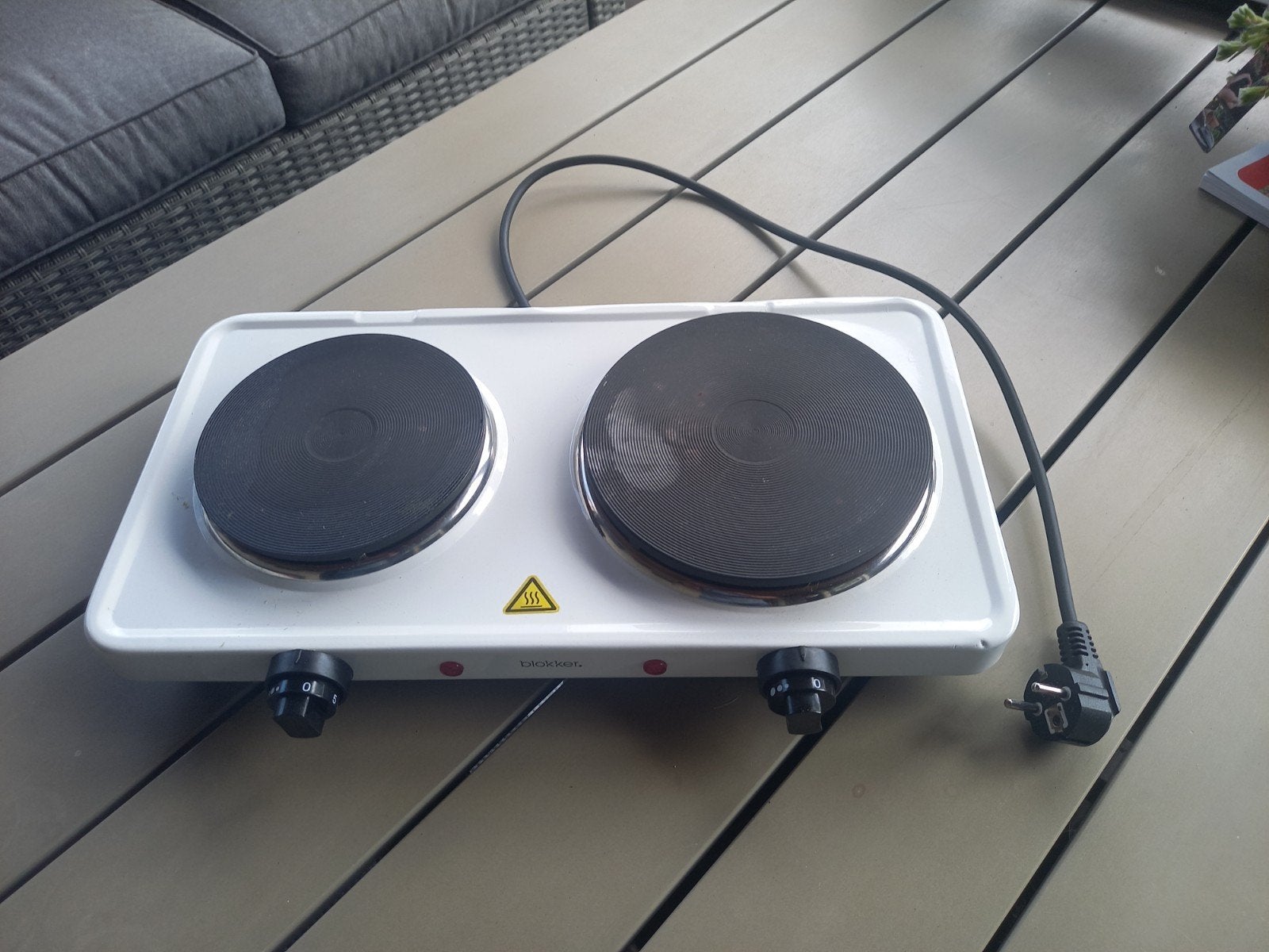 Te koop kookplaat⁹, Witgoed en Apparatuur, Kookplaten, Ophalen of Verzenden, Vrijstaand, 4 kookzones