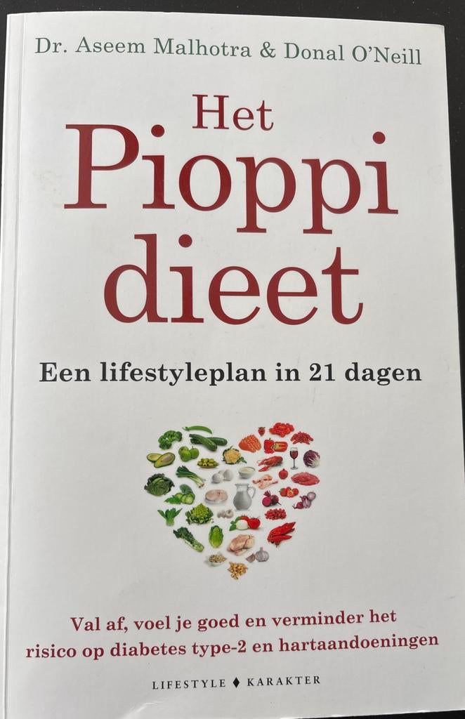 Het Pioppi Dieet: Een lifestyleplan in 21 dagen - ZGAN, Boeken, Gezondheid, Dieet en Voeding, Ophalen of Verzenden, Zo goed als nieuw