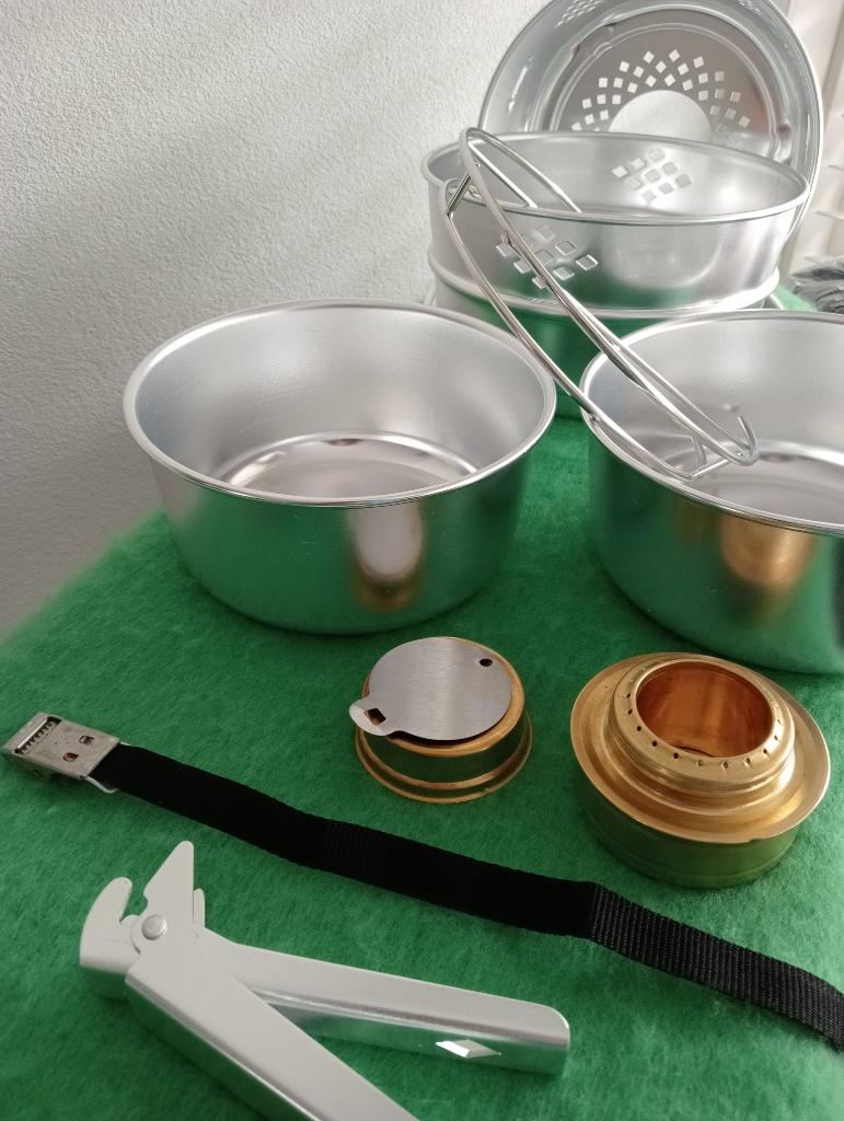 !! 💚 Aluminium Storm/Kampeer Kookset 💚 !!, Ophalen of Verzenden, Nieuw