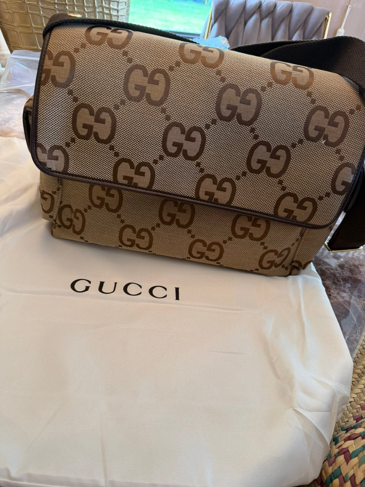 Gucci luiertas nieuw!, Ophalen, Nieuw, Zwart