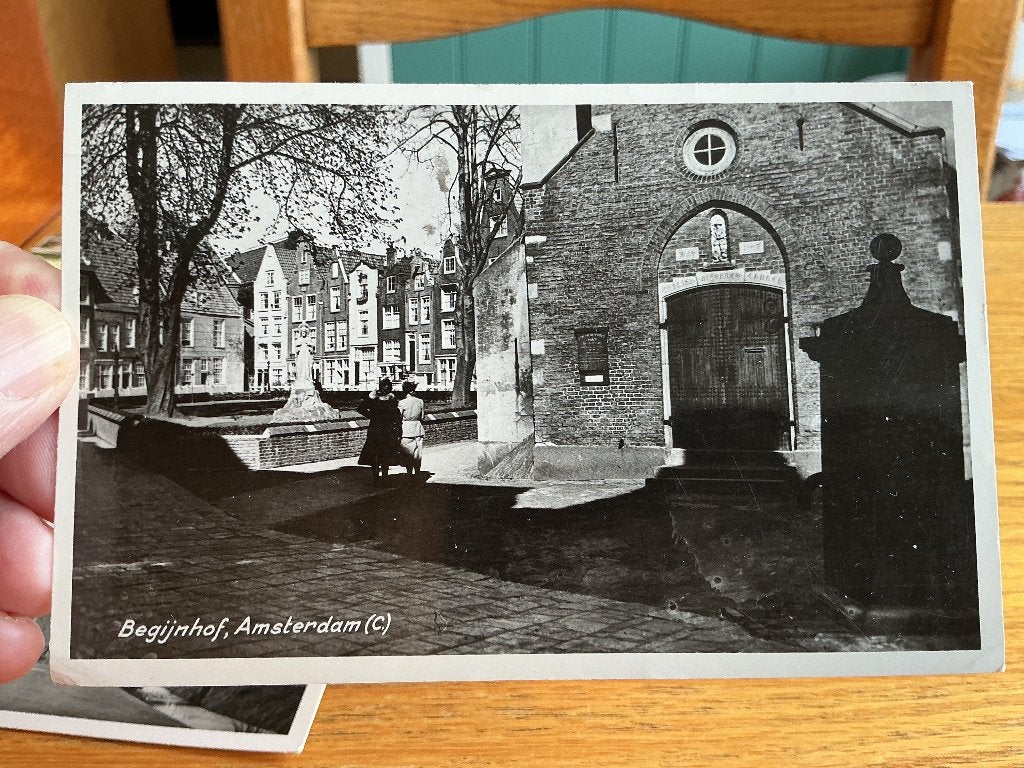 Begijnhof Amsterdam, Verzenden, 1940 tot 1960, Gelopen, Noord-Holland