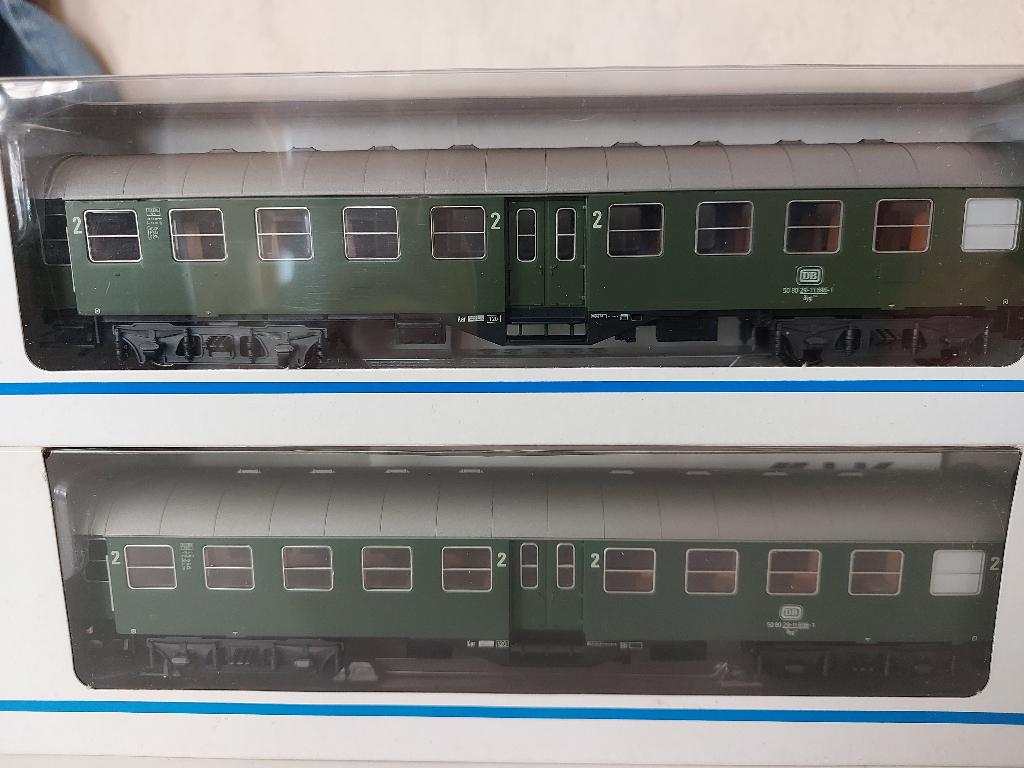 2 x Marklin DB Umbauwagen 4132, Wisselstroom, Ophalen of Verzenden, Märklin, Nieuw