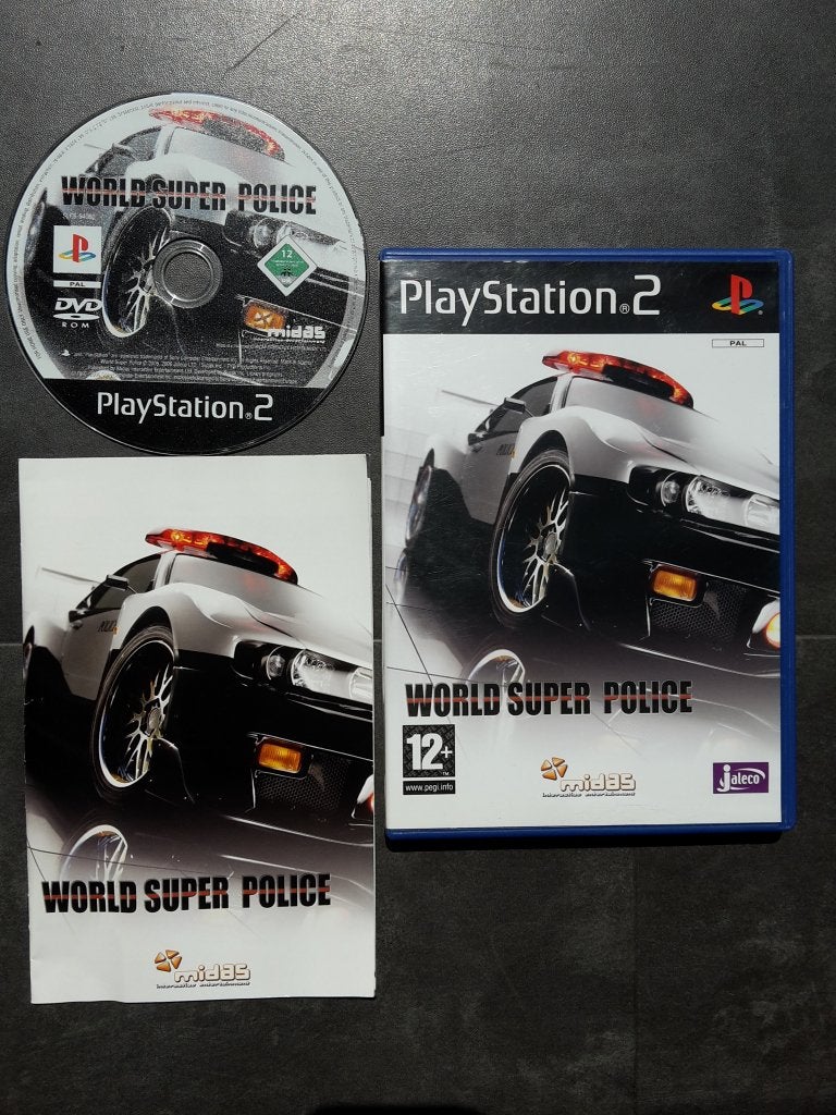 PS2 - World Super Police - PlayStation 2, Avontuur en Actie, 1 speler, Ophalen of Verzenden, Zo goed als nieuw