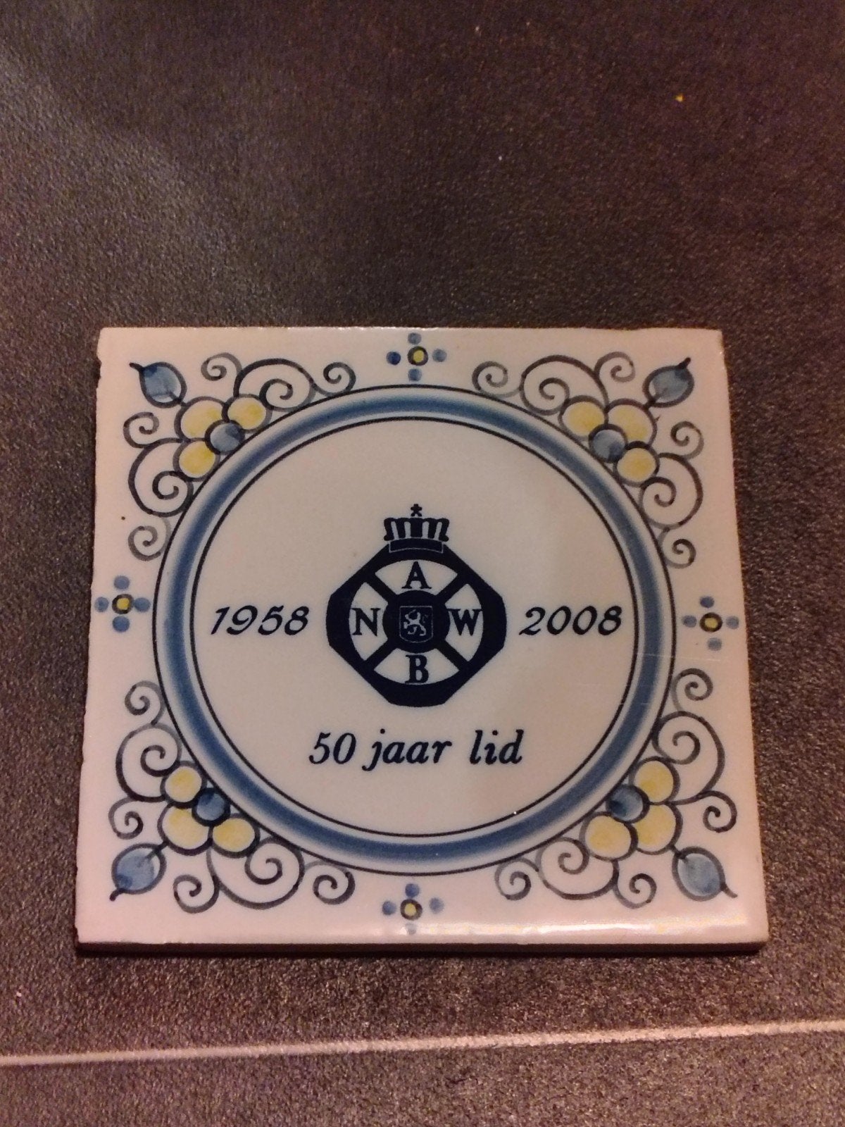 Tegel ANWB, Antiek en Kunst, Ophalen of Verzenden
