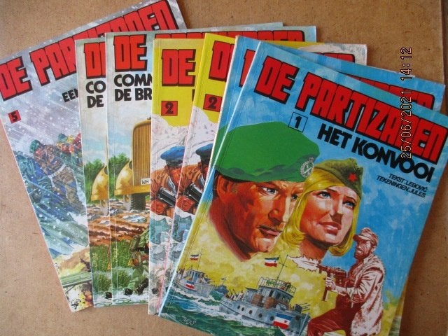 adv3755 de partizanen, Boeken, Stripboeken, Eén stripboek, Ophalen, Gelezen
