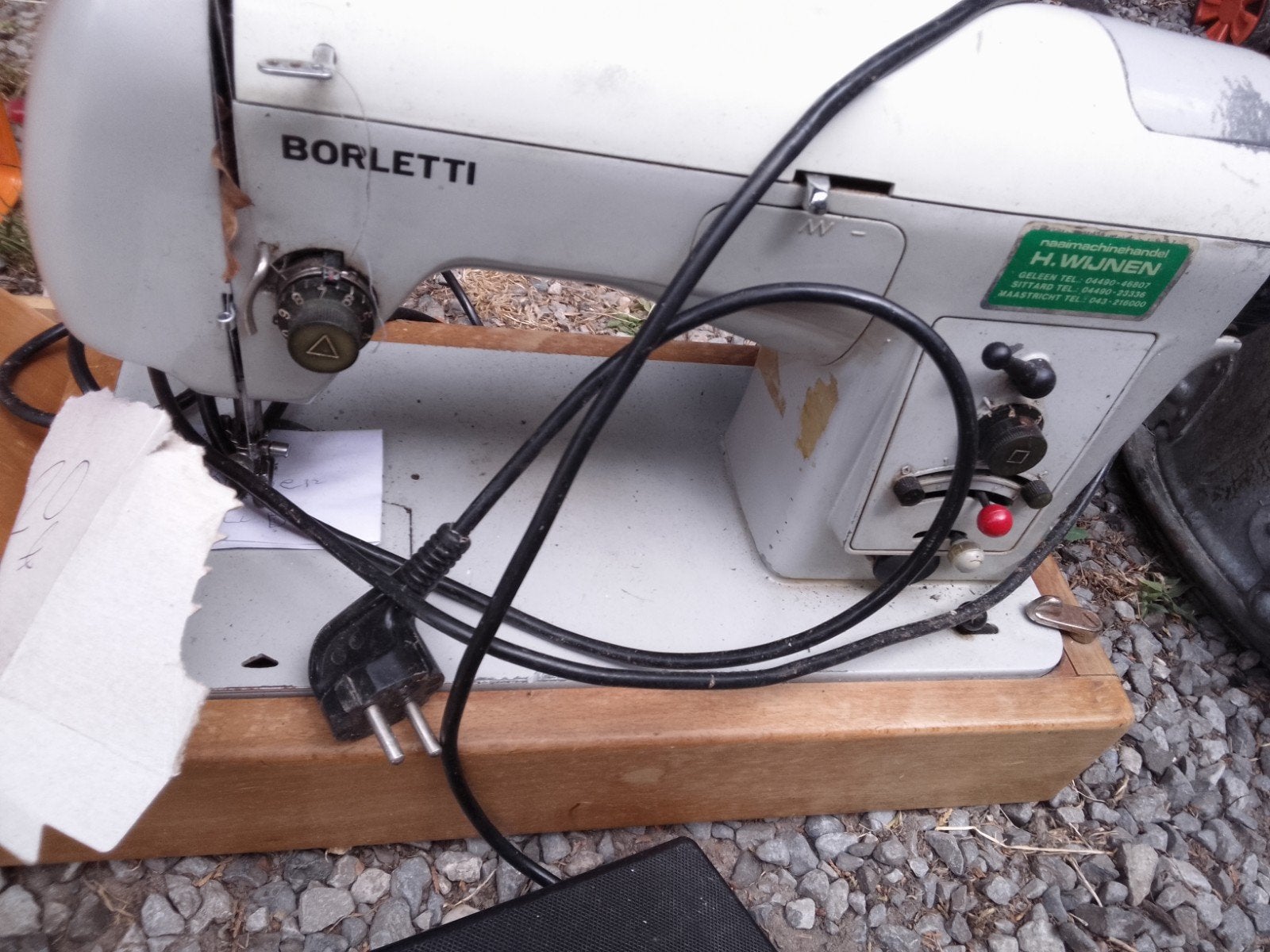 Set van 2 naaimachines: Borletti en Kohler, Ophalen of Verzenden