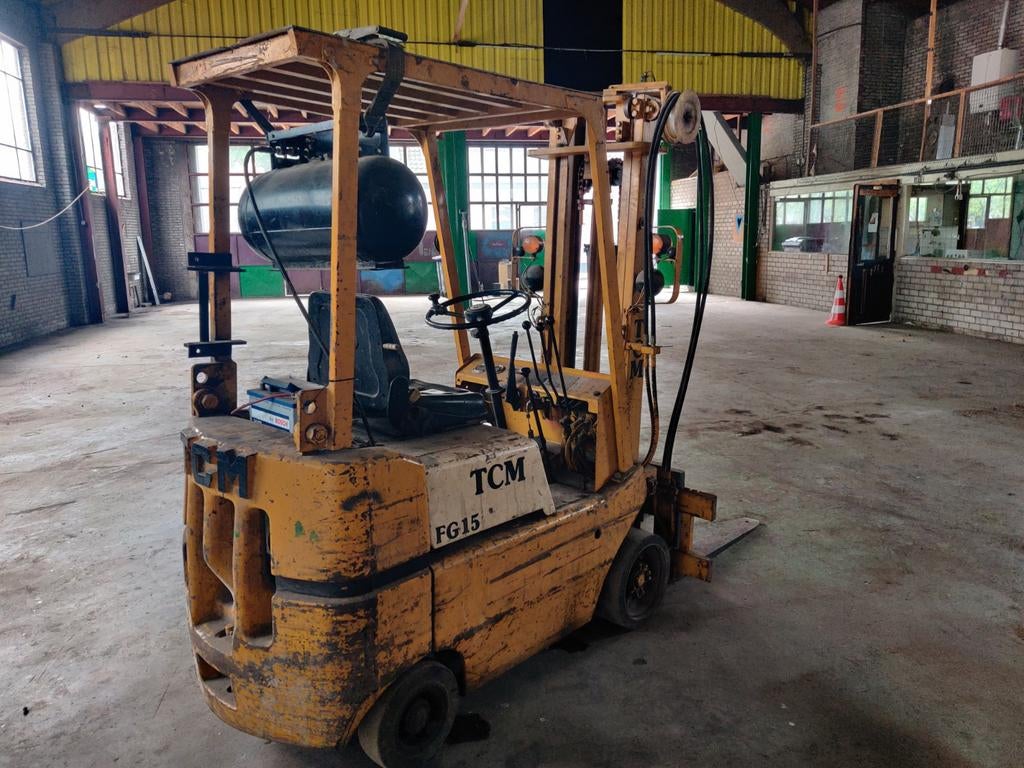 TCM FG15 Heftruck - Betrouwbaar en Compact, LPG, Heftruck, Ophalen of Verzenden, 1000 tot 2000 kg