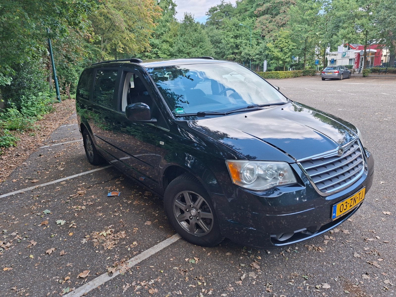 Chrysler Grand Voyager 3.8 I AUT 2008 Zwart, Auto's, Zwart, Grand Voyager, Zwart, Origineel Nederlands
