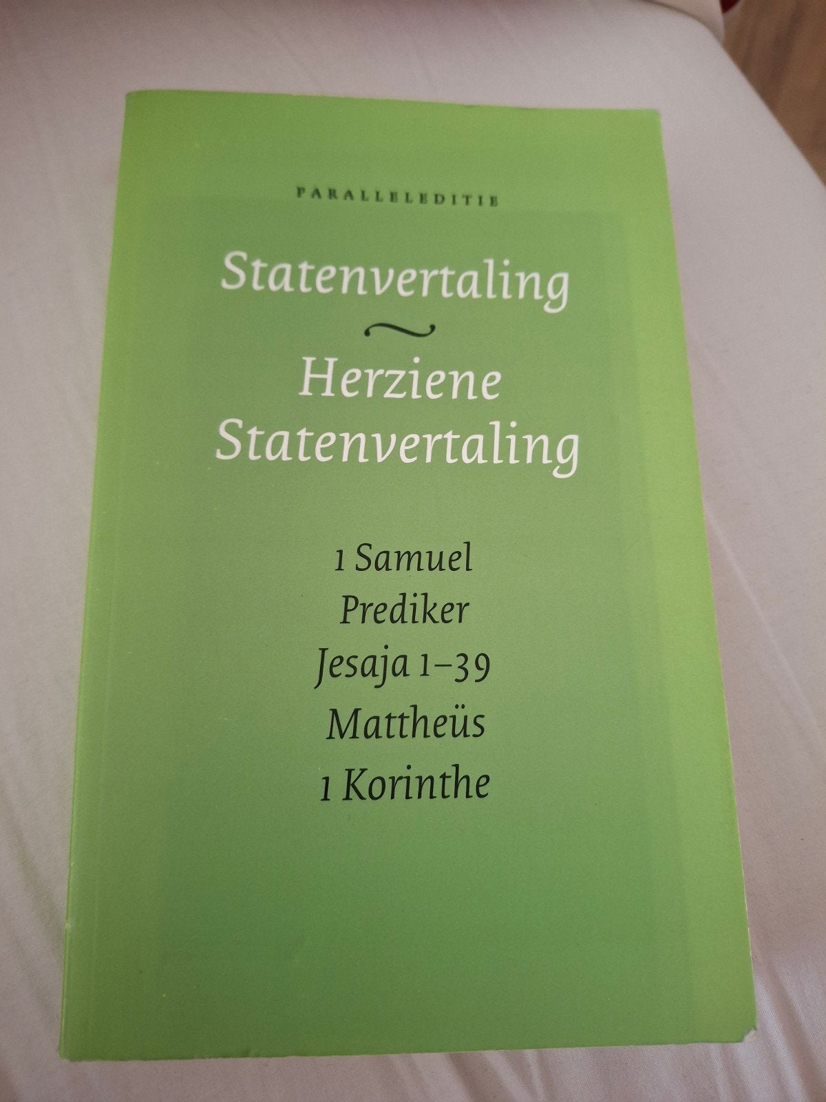 Parallelleeditie Statenvertaling - Herz. Statenvertaling, Ophalen of Verzenden