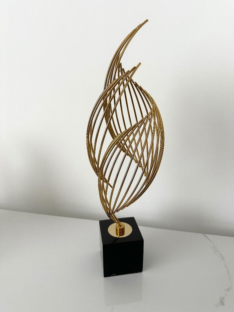Ornament beeld goud decoratie, Ophalen of Verzenden, Dier