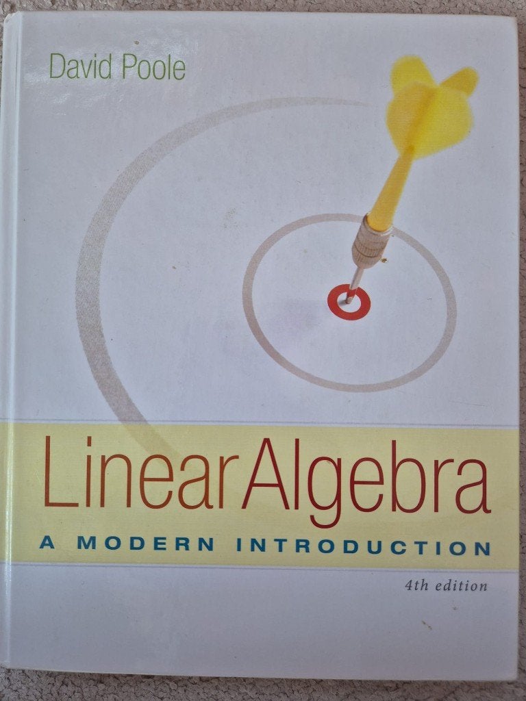 Linear Algebra A Modern Introduction - 4th edition, Boeken, David Poole, Ophalen of Verzenden, Beta, WO
