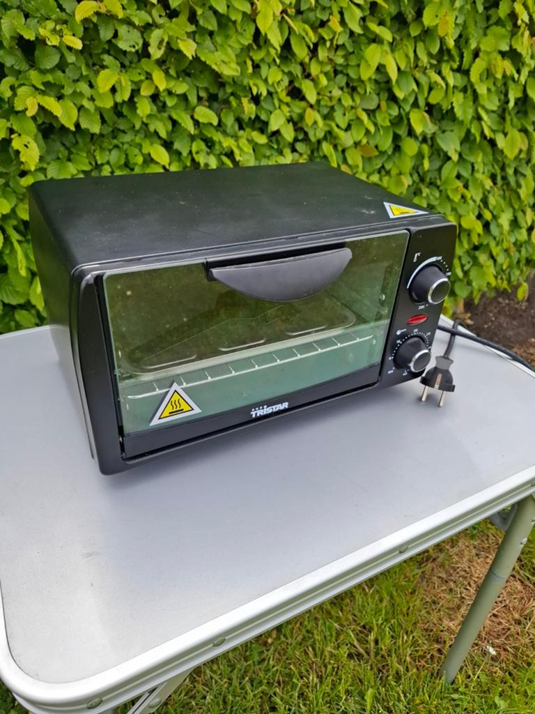 Tristar campingoven 800W, Caravans en Kamperen, Ophalen, Zo goed als nieuw
