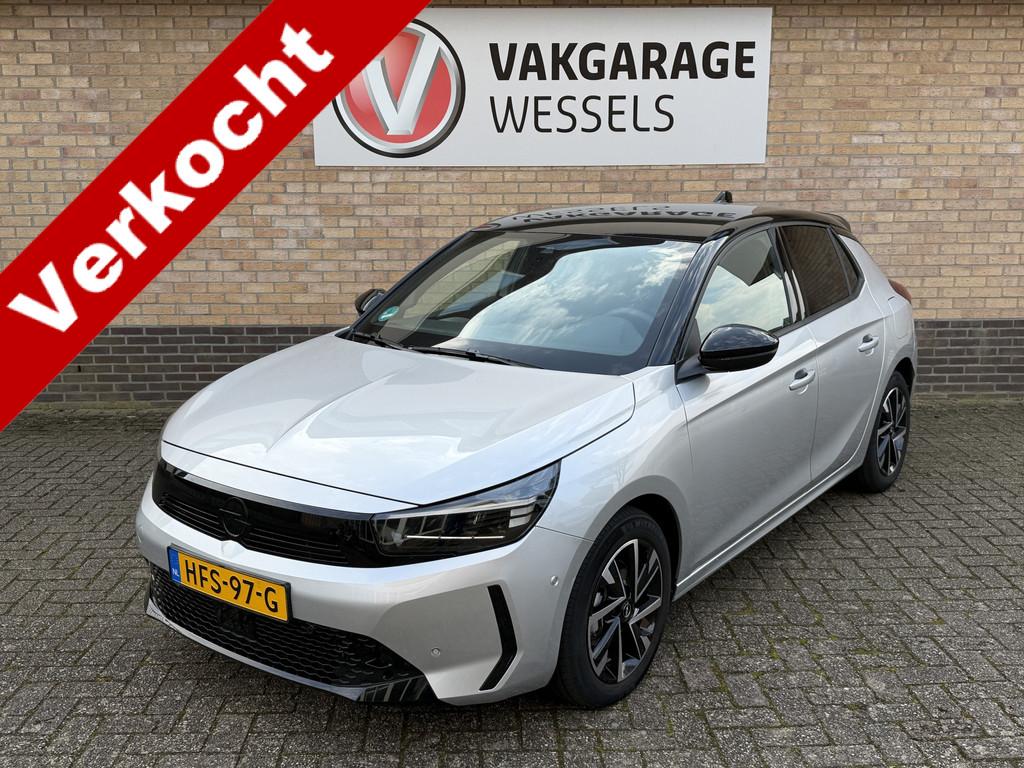 Opel Corsa 1.2 Turbo Hybrid GS Automaat | LM | Clima | PDC |, Auto's, Opel, Gebruikt, 1199 cc, Origineel Nederlands, Hybride Elektrisch/Benzine