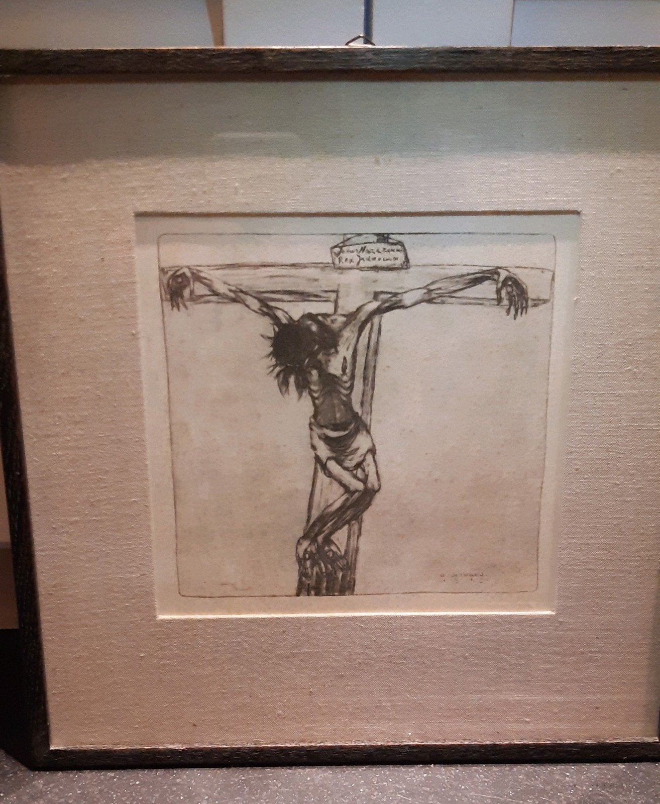 LATEMSE KUNSTENAAR-KUNSTSTUK 'ALBERT SERVAES', Ophalen