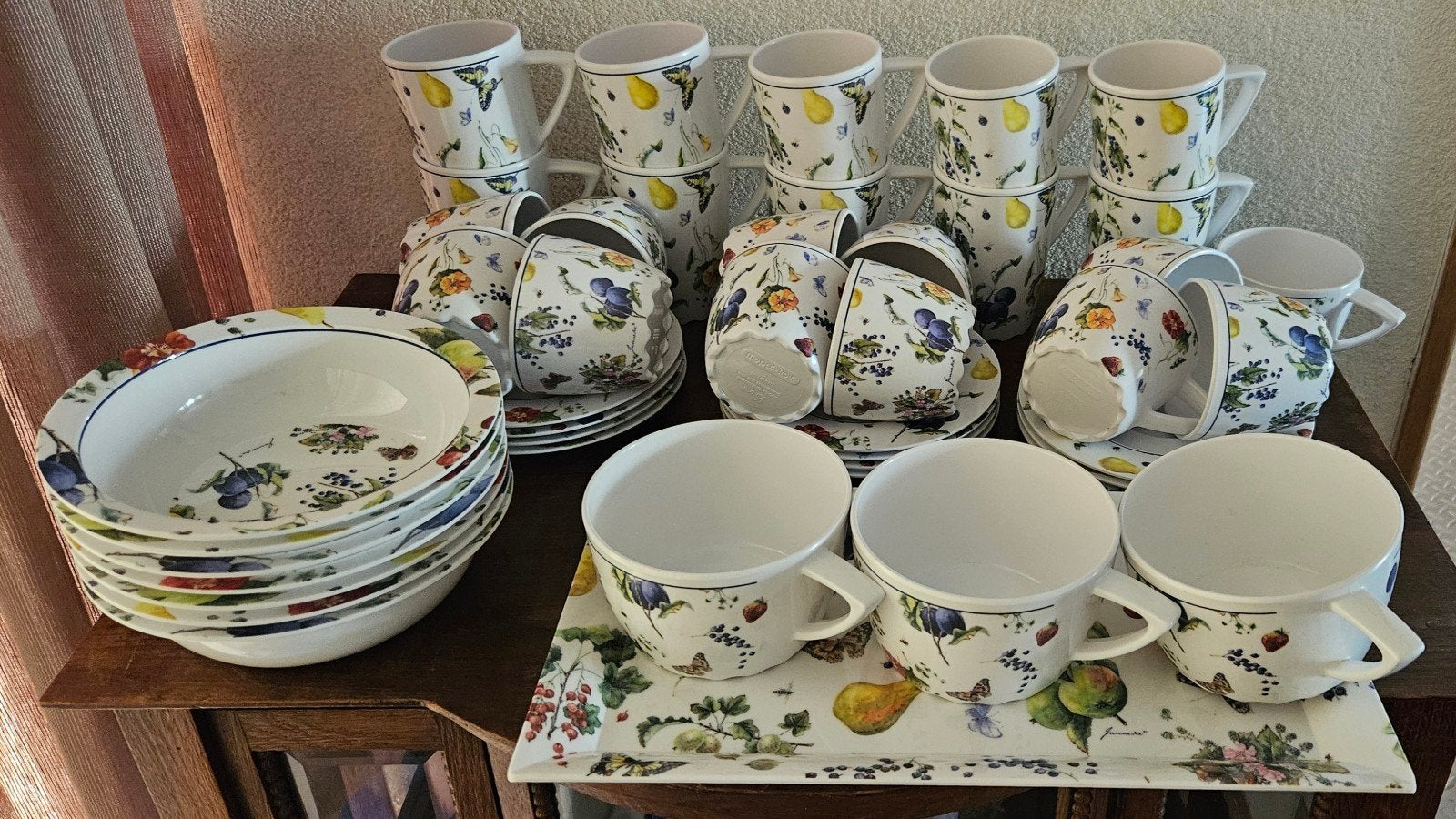 Mepal Janneke Brinkman Fruits and Flowers servies delen, Verzenden
