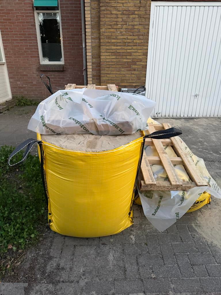 Ophoogzand - ca. 1.5 m3 in big bag, Tuin en Terras, Zand, Ophalen, Nieuw, Ophoogzand