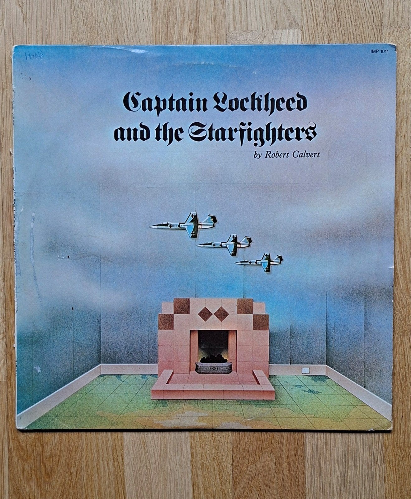 Captain Lockhead and the Starfighers by Robert Calvert 1974, Ophalen of Verzenden, Gebruikt, 12 inch, Poprock