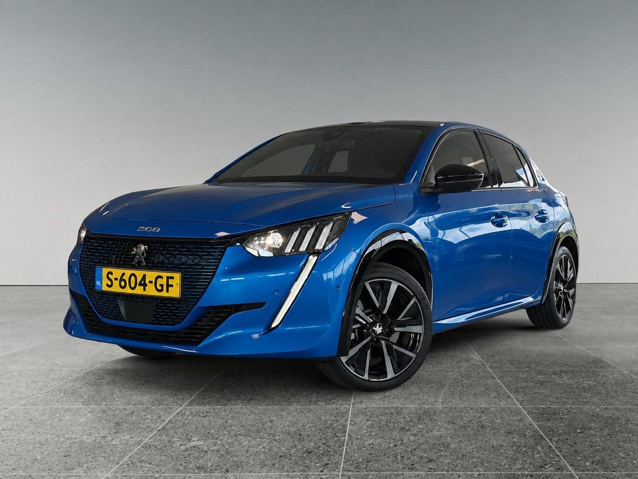 Peugeot e-208 GT Pack EV 3-FASEN 50kWh 136pk | ALCANTARA | T, Auto's, Dealer onderhouden, 136 pk, Gebruikt, Blauw