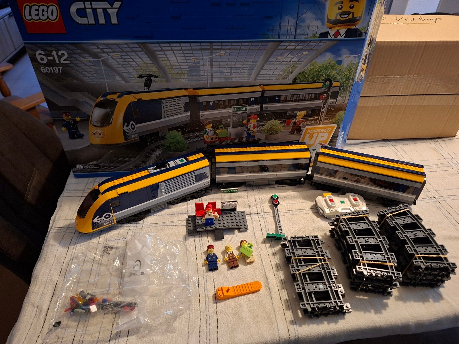 rc lego trein 60197, Ophalen of Verzenden, Zo goed als nieuw
