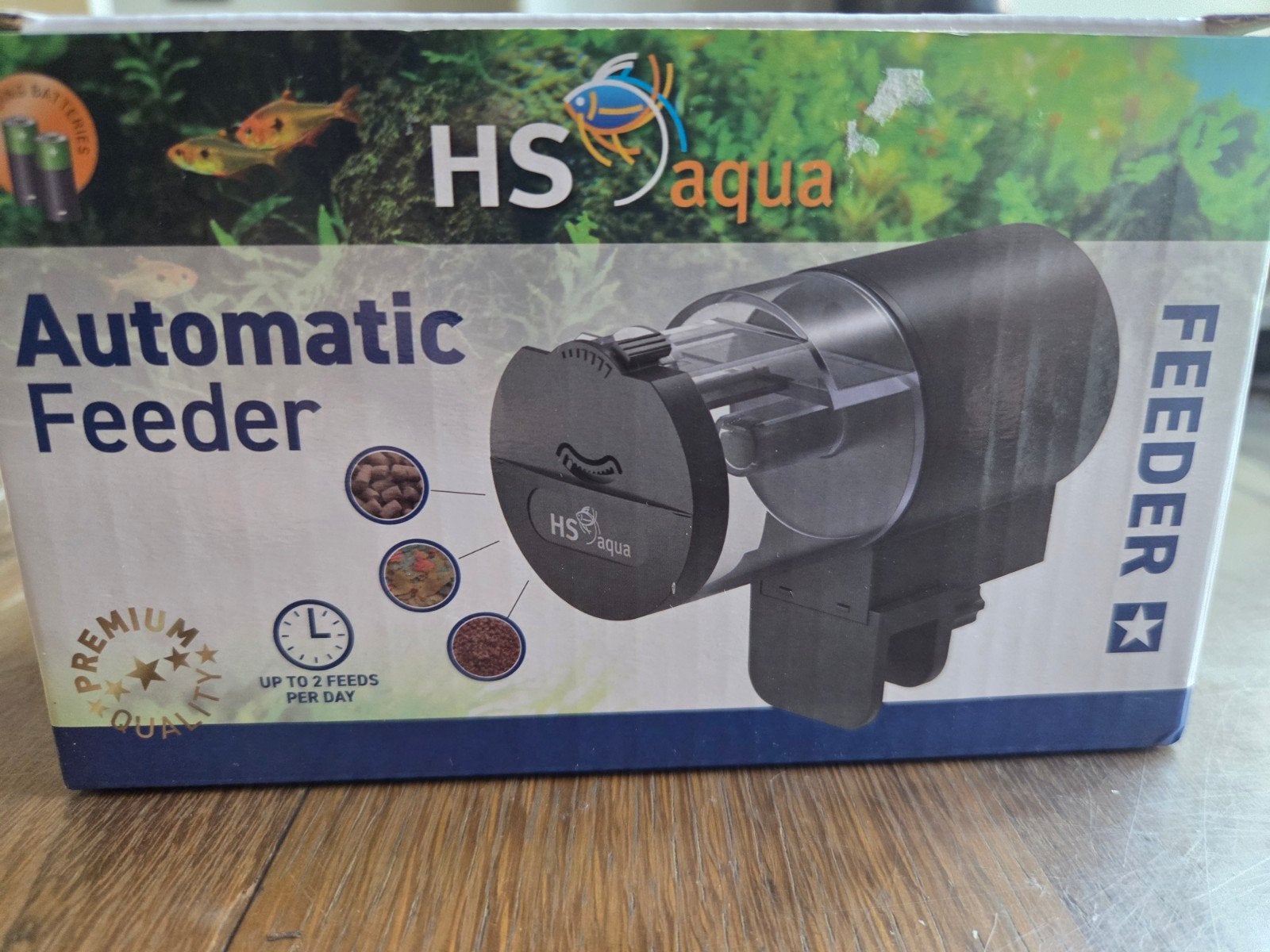 HS Aqua Automatic Feeder, Ophalen of Verzenden, Zo goed als nieuw