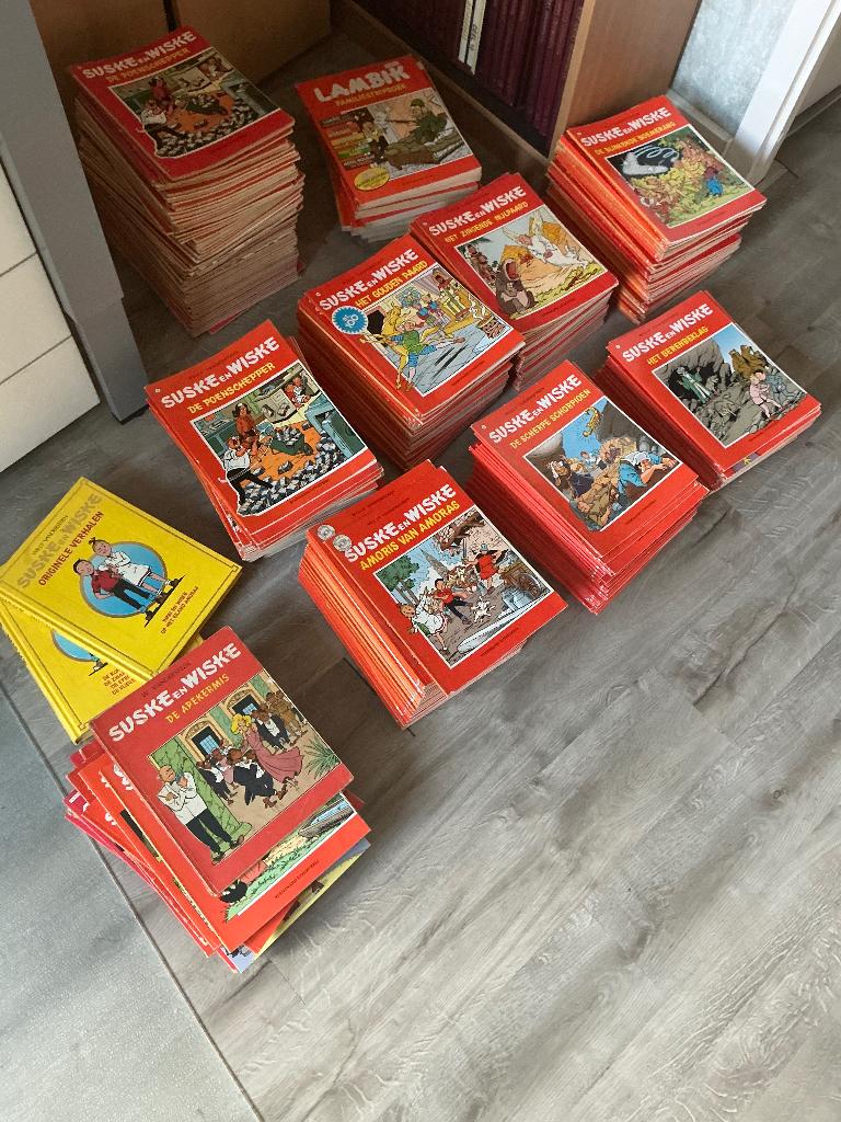 Suske en Wiske stripboeken, Boeken, Meerdere stripboeken, Ophalen, Gelezen