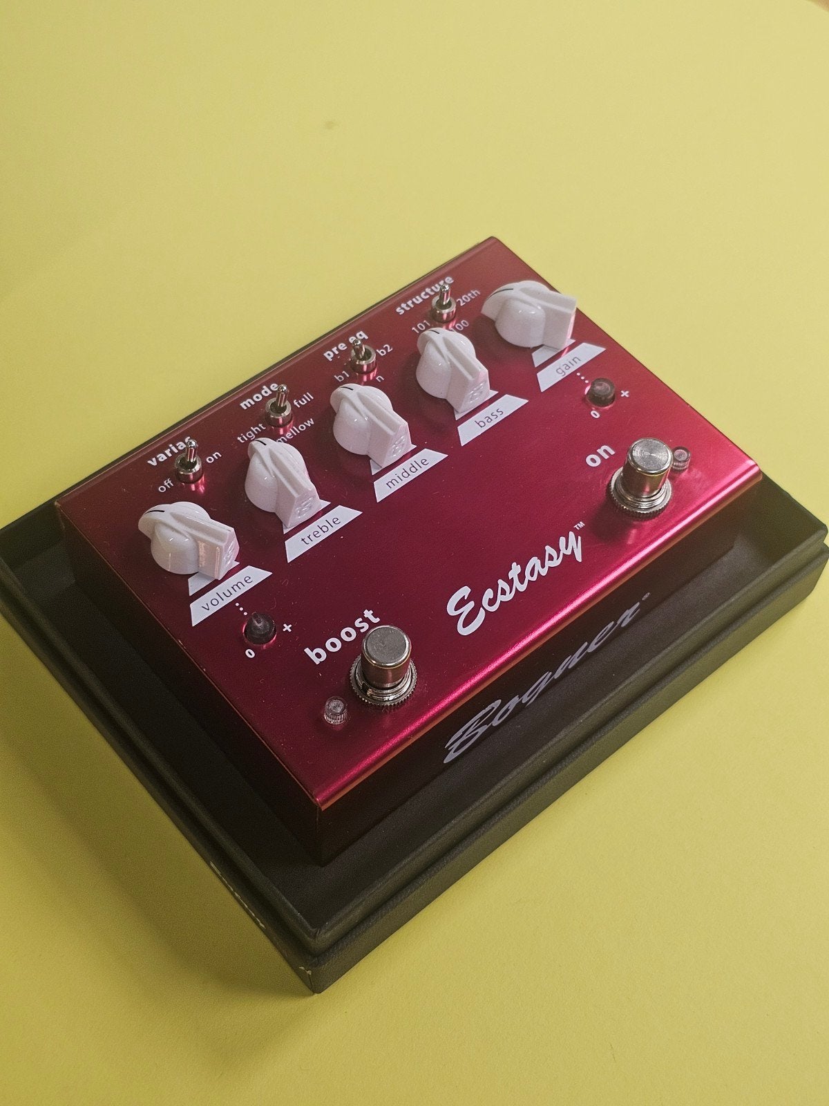 Bogner Ecstasy Red Overdrive/Distortion, Bogner Amplification, Los Angeles, CA, USA, Ophalen of Verzenden, Zo goed als nieuw, Distortion, Overdrive of Fuzz