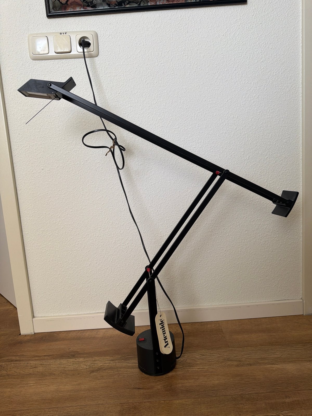 Artemide Tizio, Ophalen, 100 tot 150 cm, E14 (klein), Zo goed als nieuw