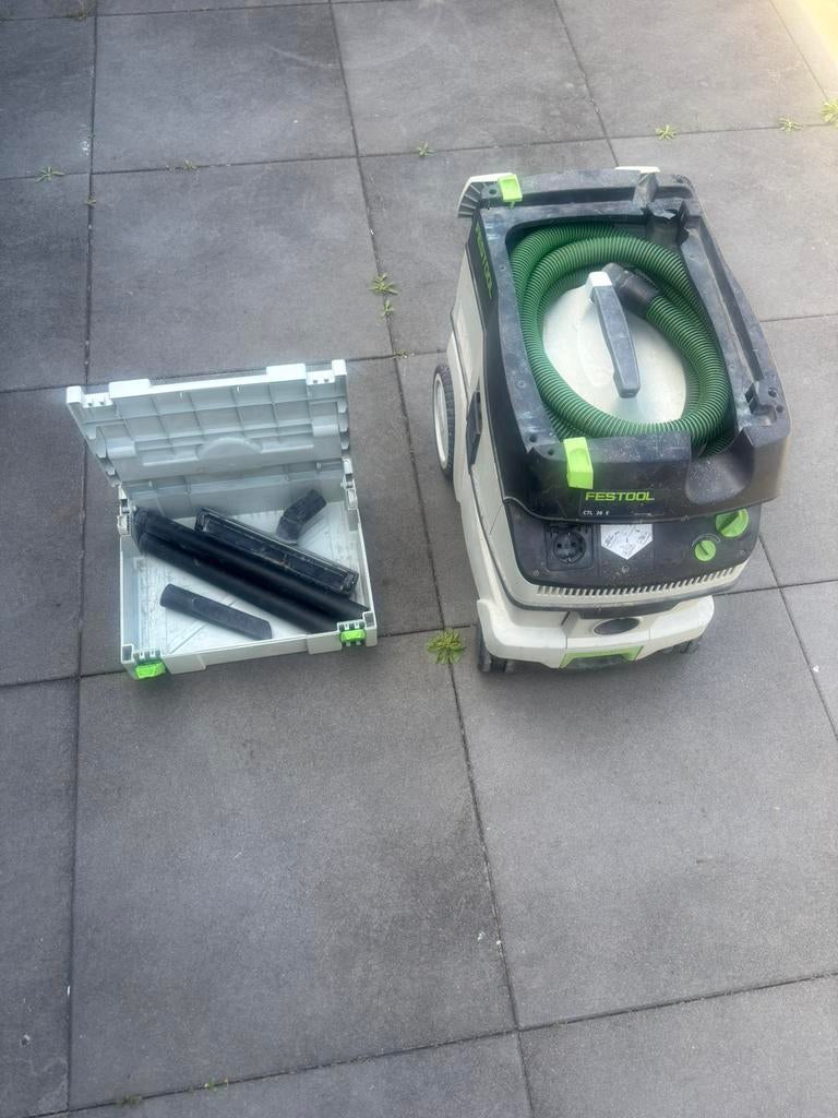 Festool CTL 26 E, Ophalen, Gebruikt