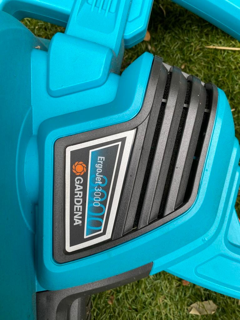 GARDENA ErgoJet 3000 leaf vacuum cleaner and blower, Tuin en Terras, Bladblazers, Ophalen, Gebruikt, Handgedragen, Met opvangzak