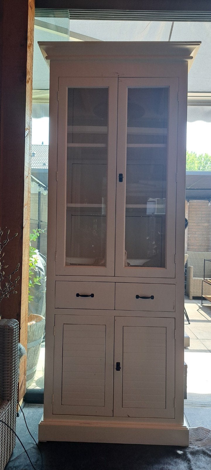 Houten buffetkast, Ophalen, Met deur(en), 200 cm of meer, 50 tot 100 cm