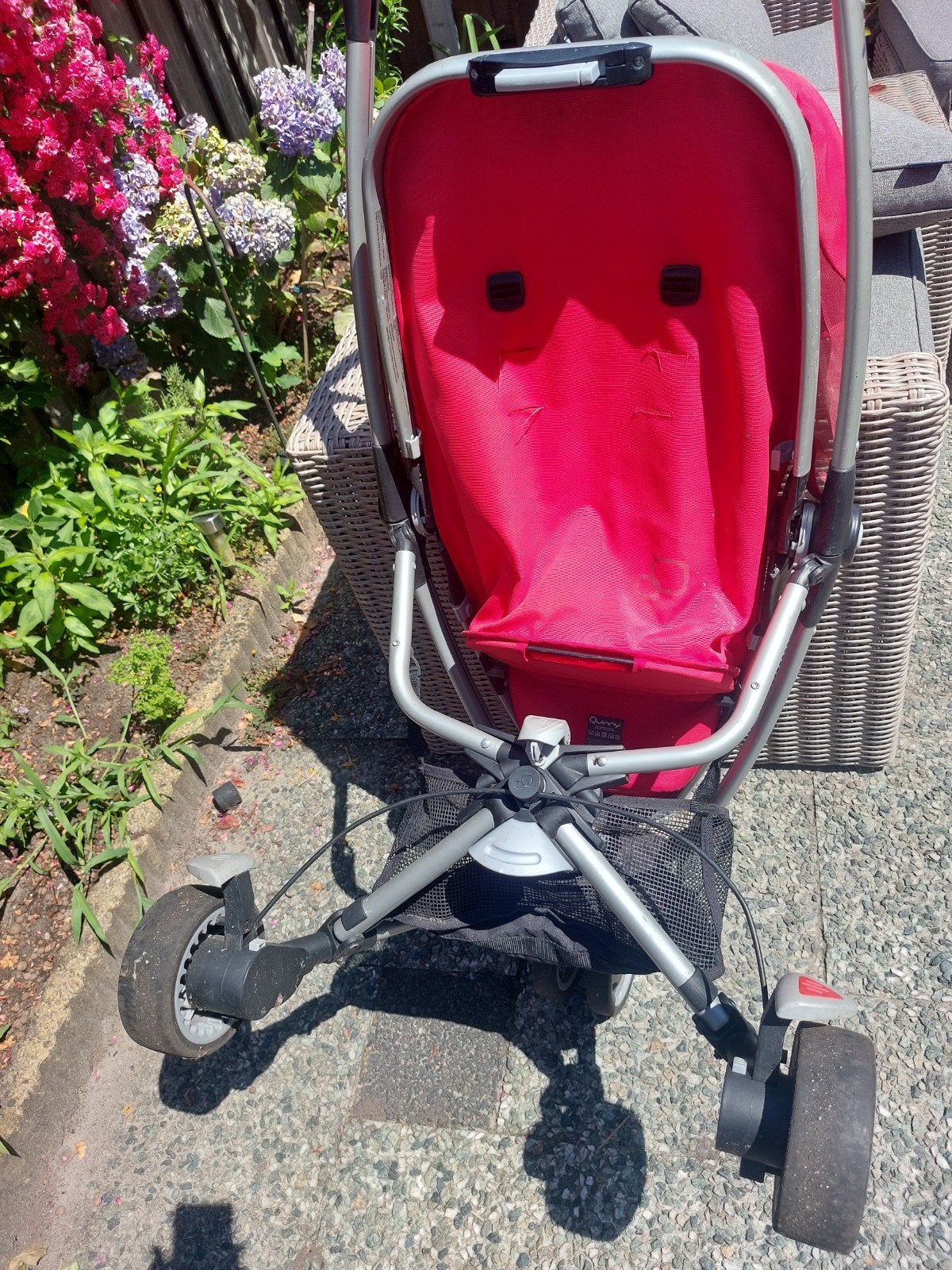 Quinny Zapp Xtra kinderwagen - Rebel Red, Ophalen, Gebruikt, Kinderwagen, Quinny