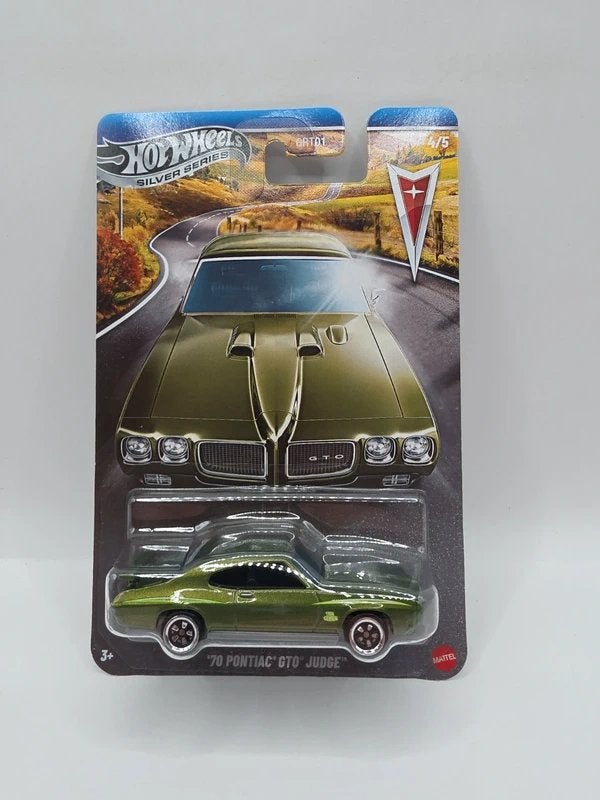 Hot Wheels Silver Series ’70 Pontiac GTO Judge 4/5 – Nieuw, Hot Wheels, Nieuw, Ophalen of Verzenden, Hot Wheels