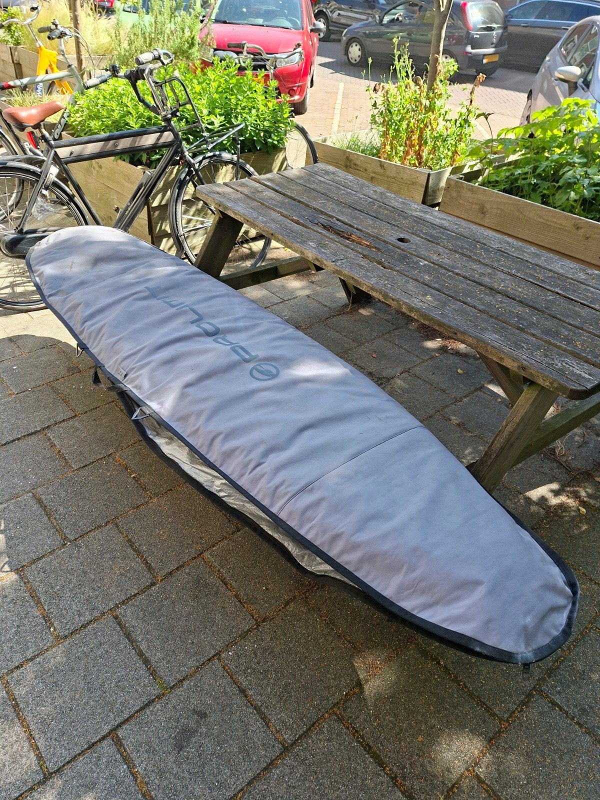 Big Sport Surfplank 7.9, Watersport en Boten, Golfsurfen, Ophalen, Gebruikt, Funboard, Met vinnen