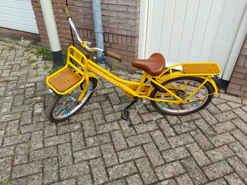 Meisjes fiets 20 inch, Ophalen, Gebruikt, Aanhangfiets