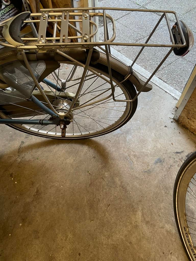 Verlenging bagagedrager bij kinderzitje voor fietstassen, Ophalen, Gebruikt