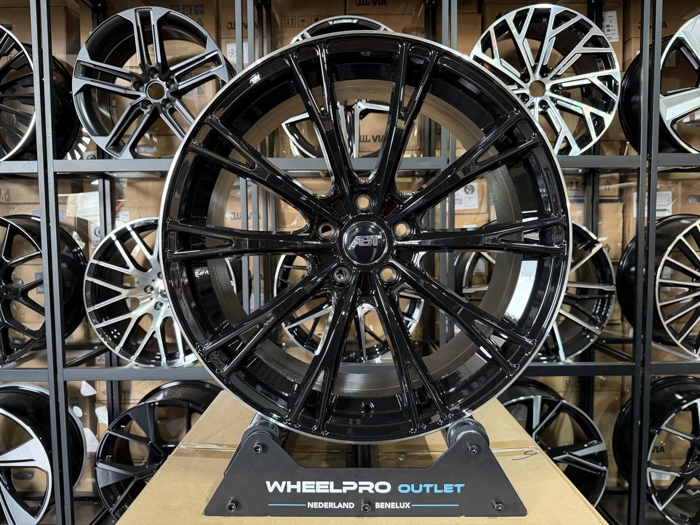 19 inch Audi ABT 5X112 look velgen A3 RS3 A4 Q3 Q5 GOLF 7 8, Auto-onderdelen, Banden en Velgen, Velg(en), -, -, Nieuw