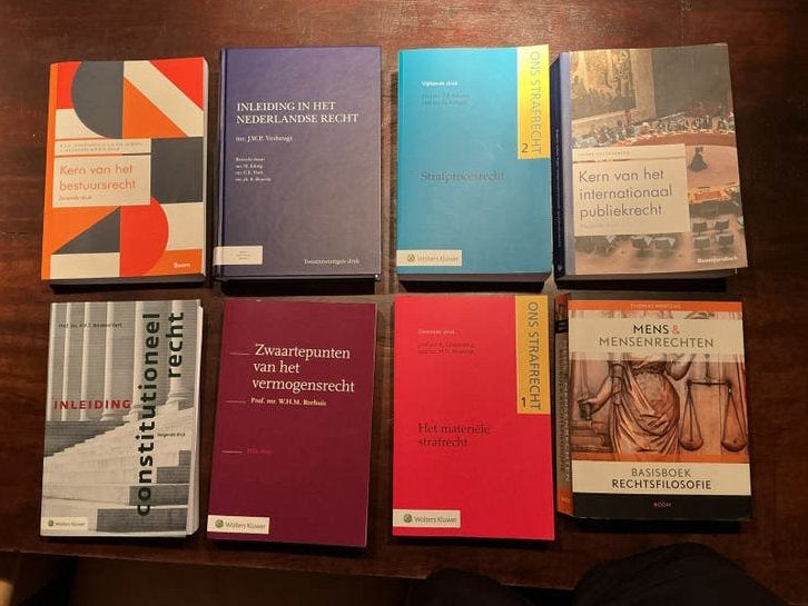 Studieboeken Bachelor Rechten 1e jaar - Radboud Universiteit, Boeken, Ophalen of Verzenden, Zo goed als nieuw, Overige niveaus